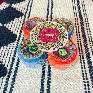 Santa Cruz Slime Balls Goober Vomits Mix 97A 60mm Skateboard Wheels